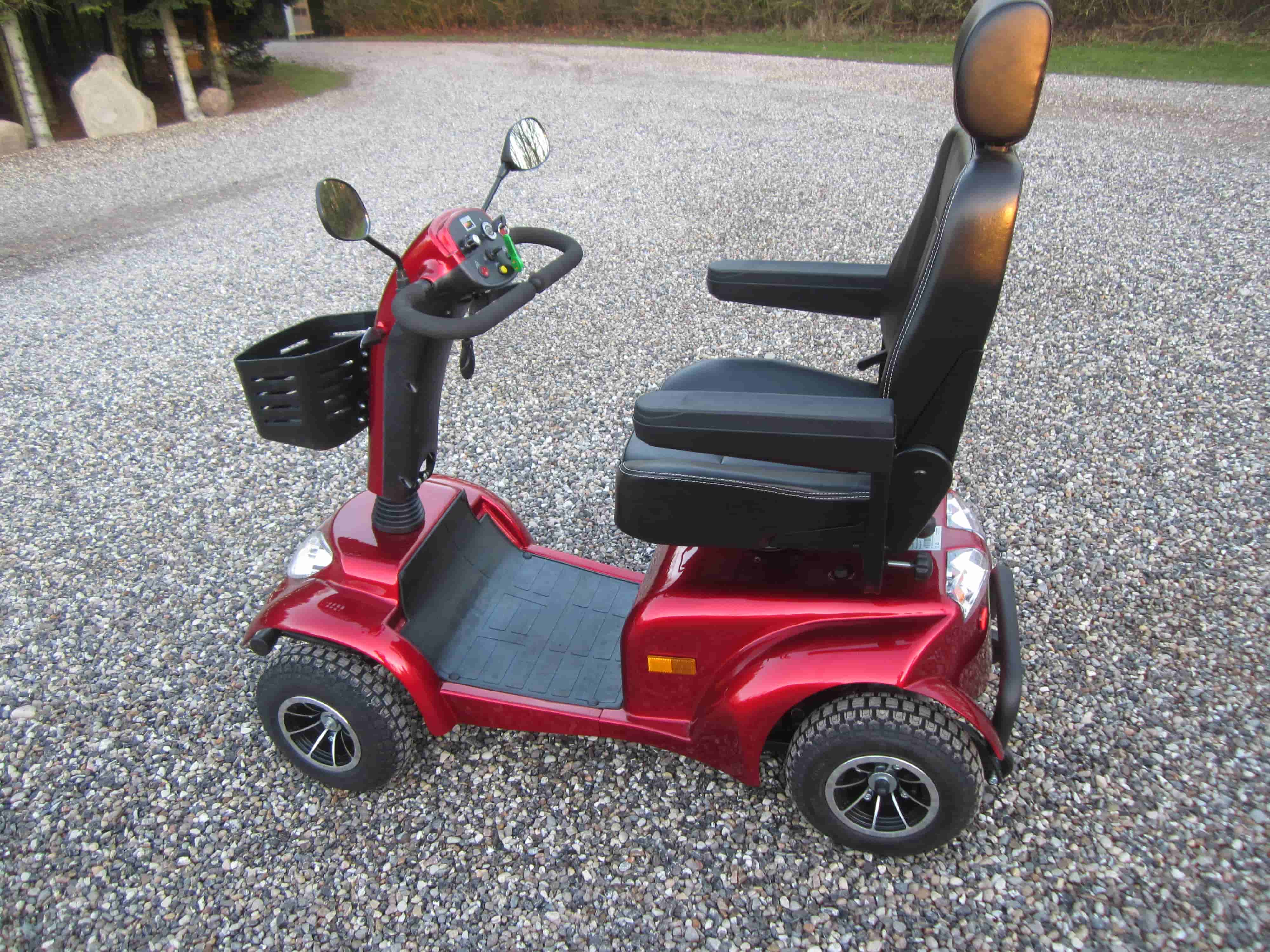 El-scooter i Hadsund